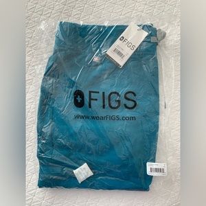 NWT Figs Limited Edition Pacific Blue Zamora pants - size Medium